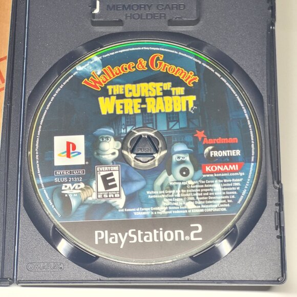 Wallace And Gromit Curse Of The Were Rabbit Playstation PS2 cib video game - Picture 5 of 7